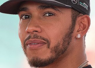 Lewis Hamilton by Morio under creative commons