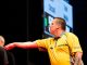 Dave Chisnall 6:2 Ryan Meikle during PDC Europe Darts Matchplay at Maimarkthalle, Mannheim, Baden-Württemberg, Germany on 2019-09-07, Photo: Sven Mandel
