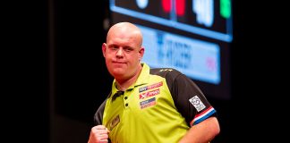 Michael van Gerwen - picture by Sven Mandel Courtesy of Wikimedia Commons
