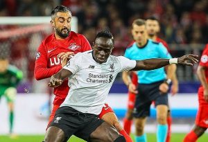 Mane has been in electrifying form for the Reds and was on target again on Saturday.