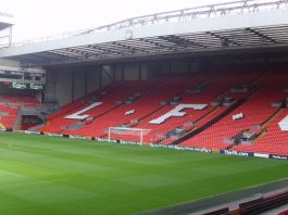 The Anfield Kop, by Robert Cutts licensed by Creative Commons