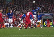 Merseyside derby - Author Nigel Wilson From Wikimedia Commons