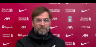 Luis Diaz - Klopp premier league press conference - pic by merseysportlive from press conference