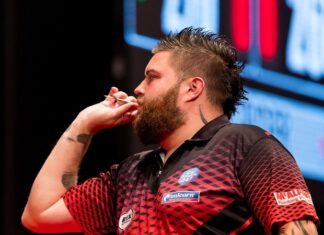 St Helens Darts player Michael Smith
