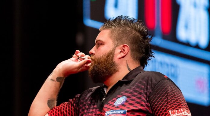 St Helens Darts player Michael Smith