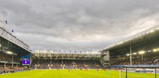 points deduction - Everton in Action Vs Watford credit - Caoimhín Doherty