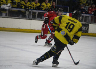 Widnes Wild player-coach Richard Haggar against Solihull Barons