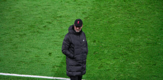 Jurgen Klopp during Liverpool 2-0 Atletico Madrid.