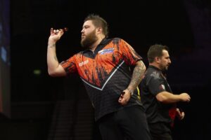 Michael Smith darts - courtesy of Taylor Lanning/PDC
