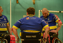 Warrington Wolves WCRL team training