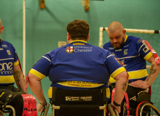 Warrington Wolves WCRL team training