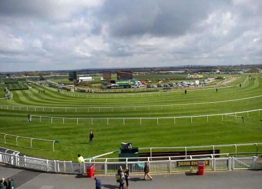 Aintree racecourse looking NE Taken from Lord Sefton Stand- ruth e (https://www.geograph.org.uk/photo/3950477)- Creative Commons)