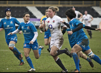 England Women's Rugby - Creative Commons - https://www.flickr.com/photos/steve55/8541667599/