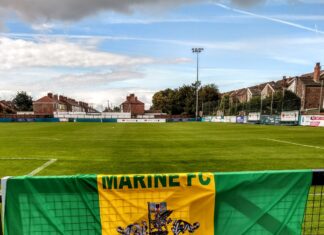 Marine Flag - Permission granted by club photographer Susan Nugent