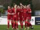 Niamh Fahey celebrates with teammates after scoring against Blackburn (image courtesy of Liverpool Football Club)