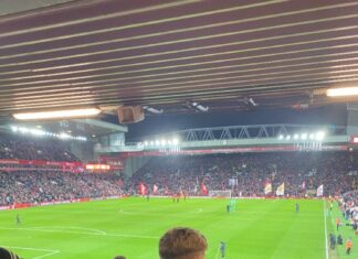 View from Anfield Road - by Louis White