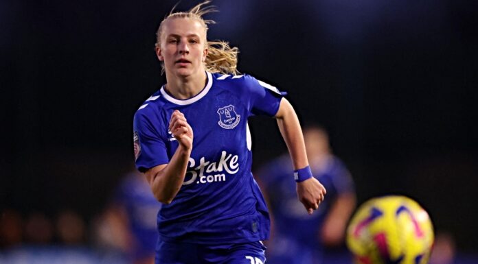 DO NOT USE - LICENCE NO LONGER EXISTS AS OF JUNE 30 2023 WSL Everton v Manchester City - Walton Hall Park. Pic from Alamy Images 2022-23 purchased pack