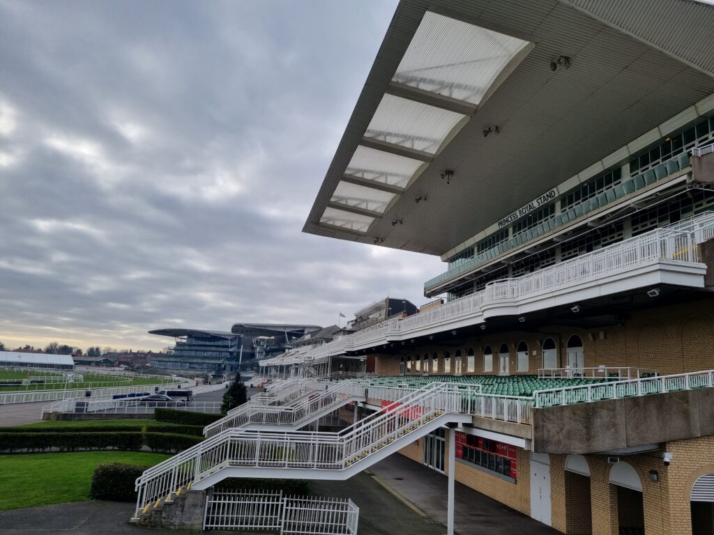 Aintree racecourse stands