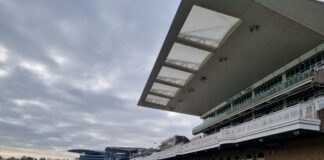 Aintree racecourse stands
