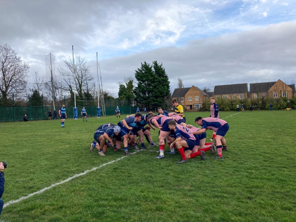 Scrum between Liverpool Collegiate and Oldham