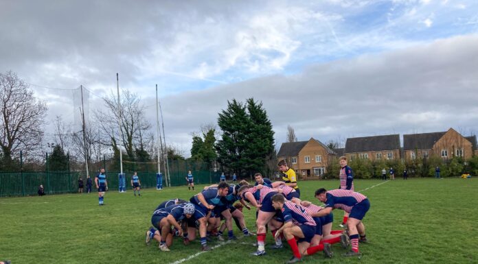 Scrum between Liverpool Collegiate and Oldham