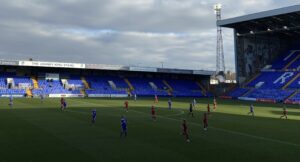 Liverpool Women take on Leicester at Prenton Park in the WSL. Photo: Ellen Gwynn