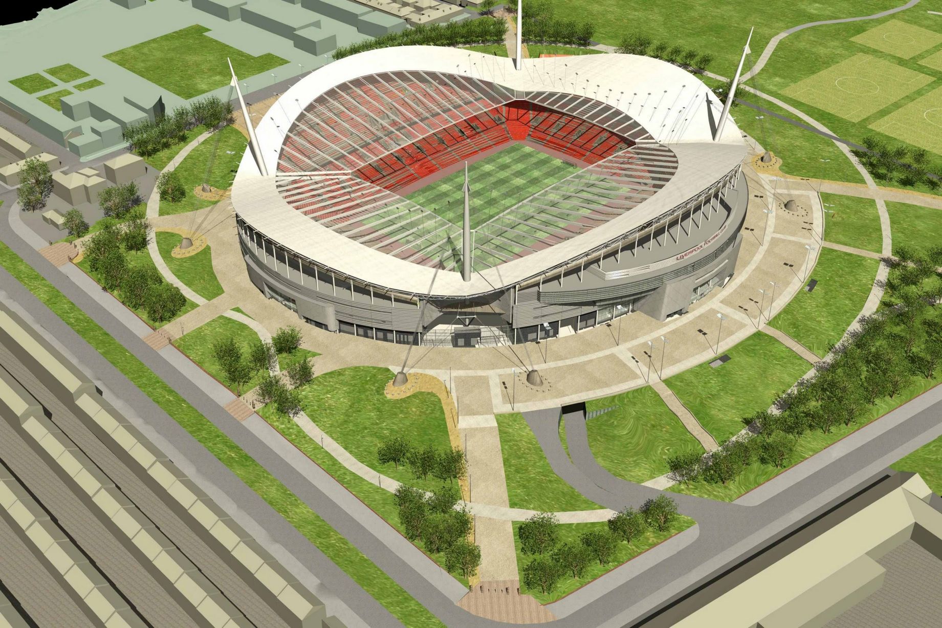 Another concept for the Stanley Park Stadium