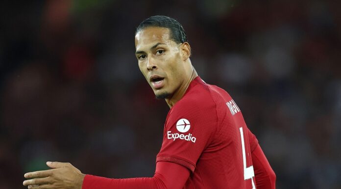 Liverpool defender Virgil van Dijk - Alamy (Free To Use)