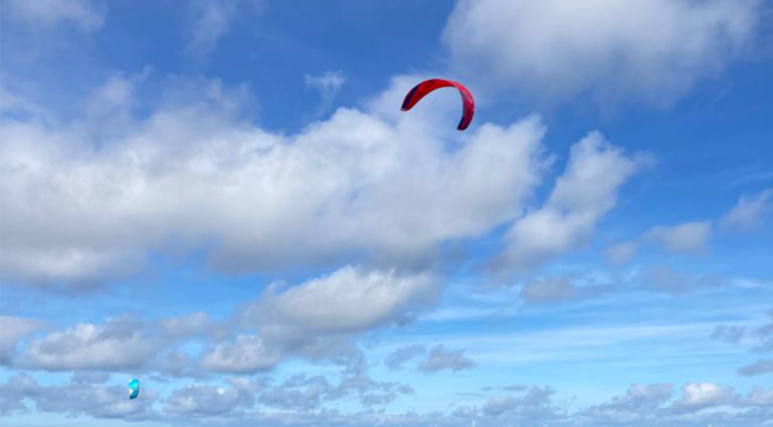 Sam Walsh on Wallasey beach. Photo credit: Jason Cranfield