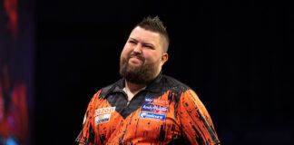 Michael Smith. Credit:Taylor Lanning/PDC