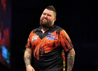 Michael Smith. Credit:Taylor Lanning/PDC