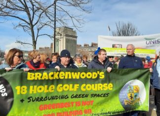 Brackenwood Golf Club protest over Wirral Council plans