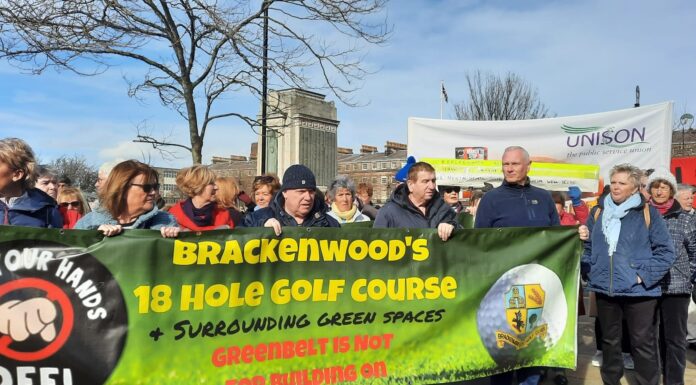 Brackenwood Golf Club protest over Wirral Council plans