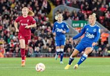 Everton Women v Liverpool Ladies - Alamy Images under agreed licence