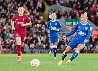 Everton Women v Liverpool Ladies - Alamy Images under agreed licence