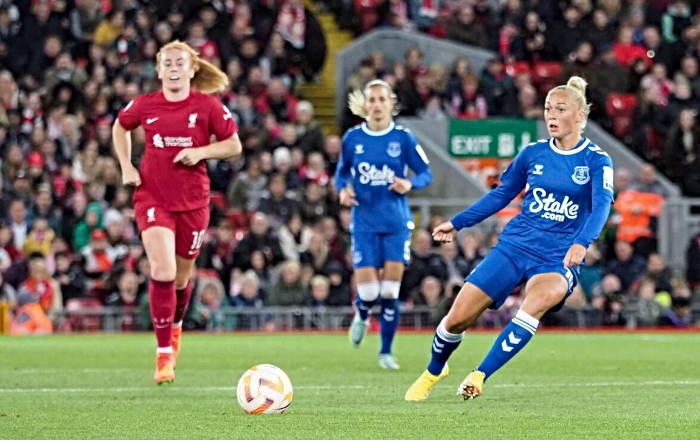 Everton Women v Liverpool Ladies - Alamy Images under agreed licence