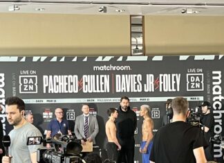 Matchroom boxing weigh-in