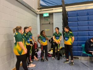 Sefton women's Cricket Club at the indoor Liverpool tournament.