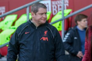 Liverpool FC Women's manager Matt Beard - Free To Use Alamy