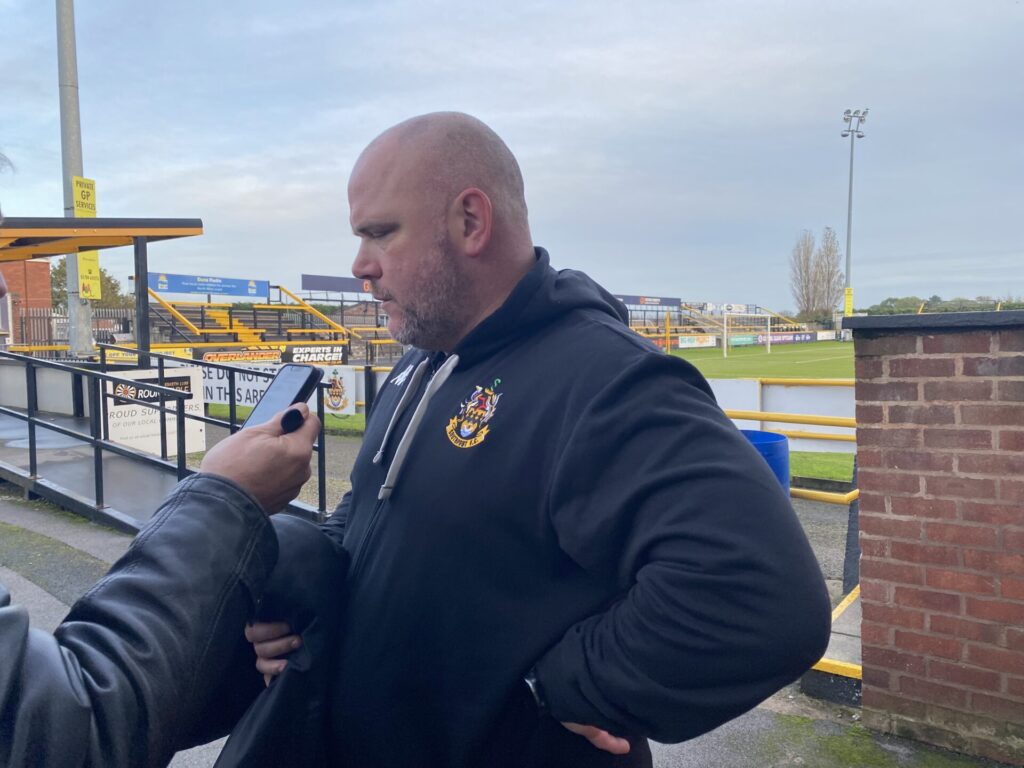 Jim Bentley - Southport manager