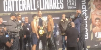 Catterall vs Lineras weigh in