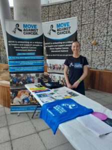 Sophie working with the MOVE Charity