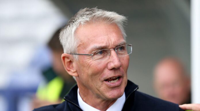 Nigel Adkins manager of Tranmere Rovers / Prenton Park - Free To Use Alamy Images