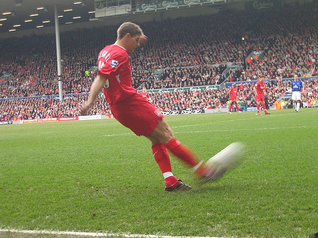 Steven Gerrard Image, Courtesy of Wikimedia Commons