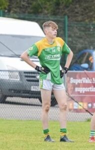 Conor Bradley playing for Aghyaran St Davog's - credit Rory Cox
