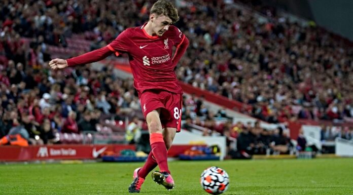 Conor Bradley Liverpool full-back - pic by Alamy Images under agreed paid for licence