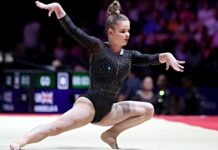 Alice Kinsella gymnastics - pic under alamy agreed licence