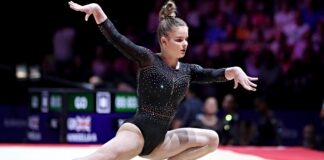 Alice Kinsella gymnastics - pic under alamy agreed licence