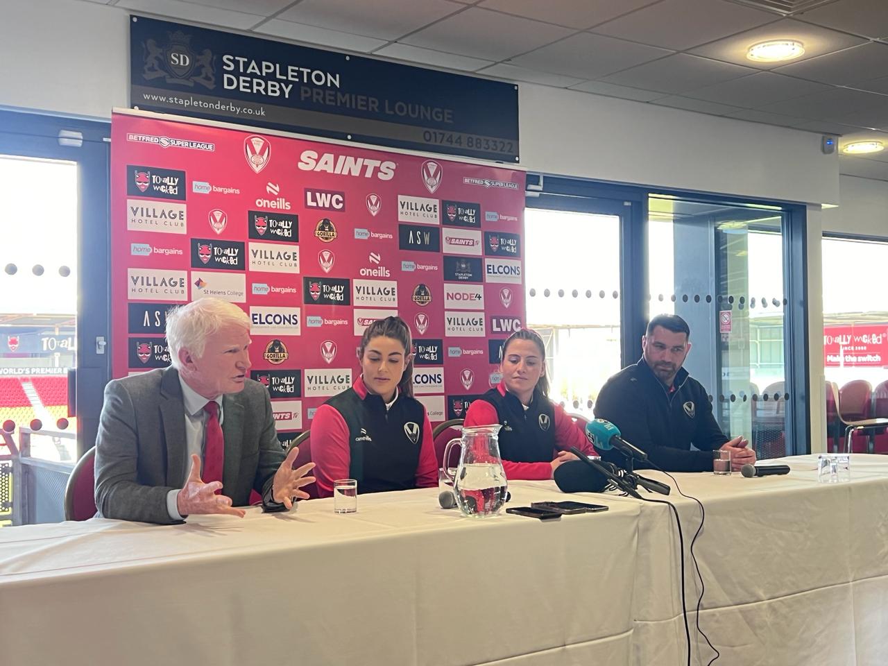 St Helens press conference