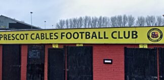 Prescot Cables FC - Joseph Russell Stadium - picture by Google Street Maps